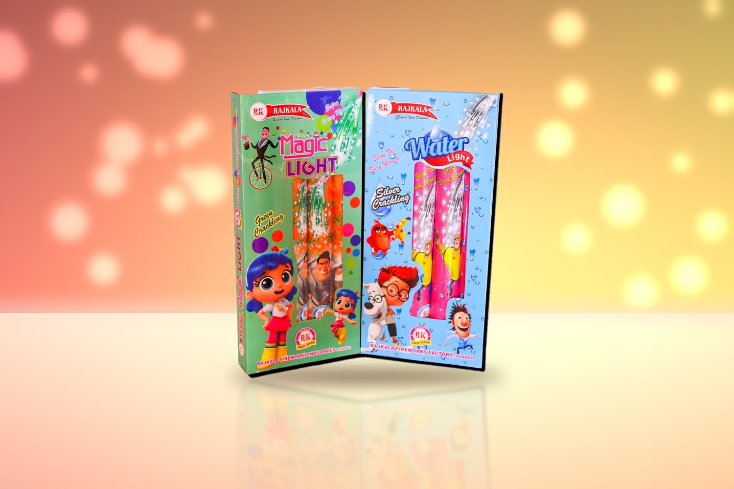Colour Candles (5pcs)